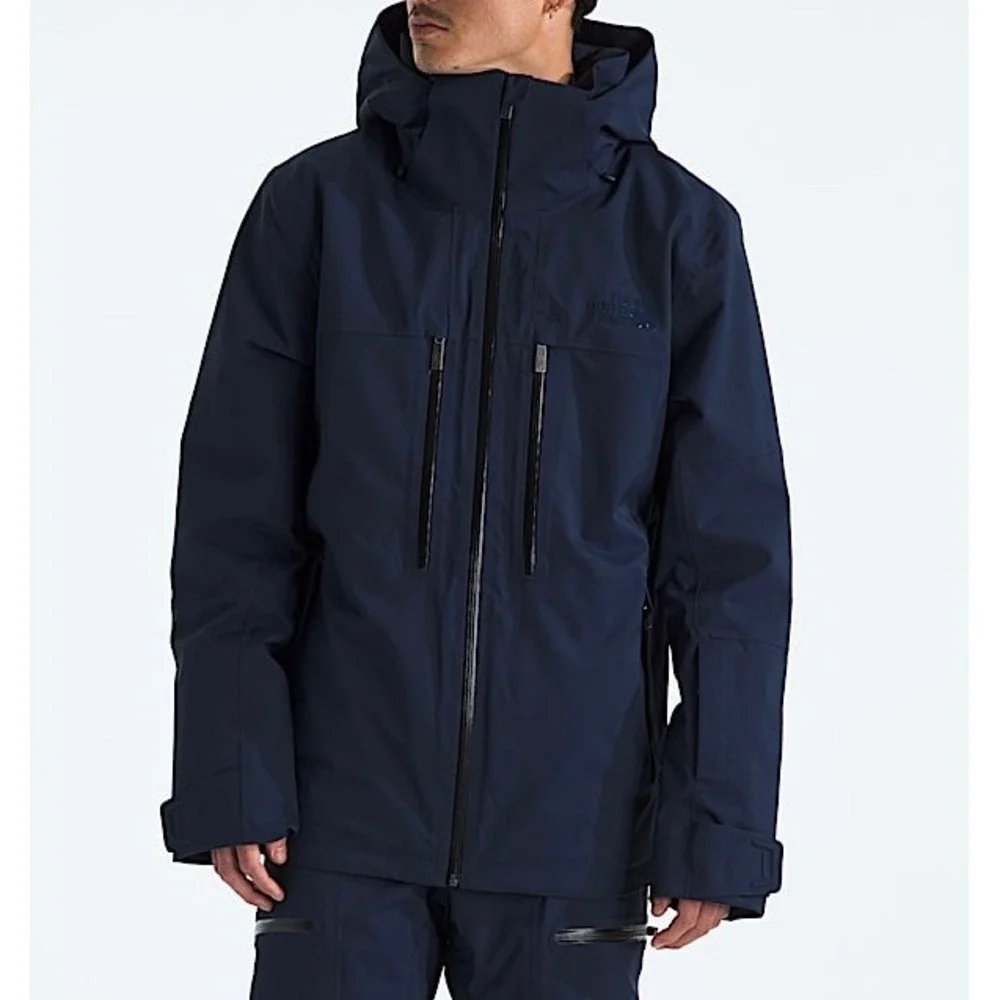 The North Face Men's Jacket Chakal NEW Hooded DRYVENT Summit Navy Blue Large